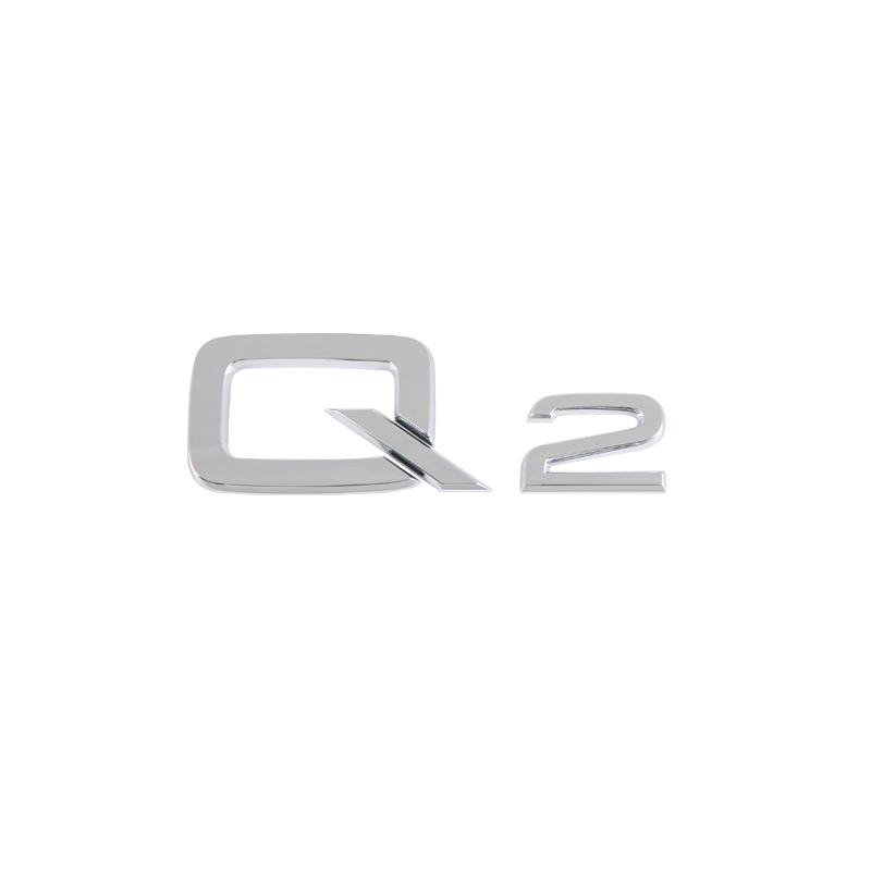 3D Chrome Glossy Black ABS TDI TFSI Car Rear Emblem Sticker for f2 A1 A3 A4 A5 A6 A6L A7 A8 S3 S6 Q3 Q5 Q7 TT S RS