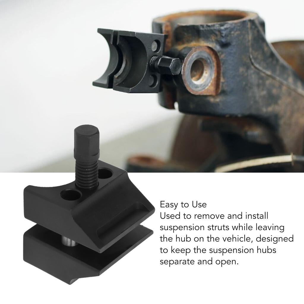 Suspension Strut Hub Steering Knuckle Tool Steel Double Ended Suspension Strut Split Spreader with Wrench for Vehicle