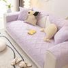 Утолщенный хлопковый чехол на диван для гостиной, нескользящее диванное полотенце, подушка для дивана, Г-образный коврик для дивана, подушка для сиденья, чехлы для диванов