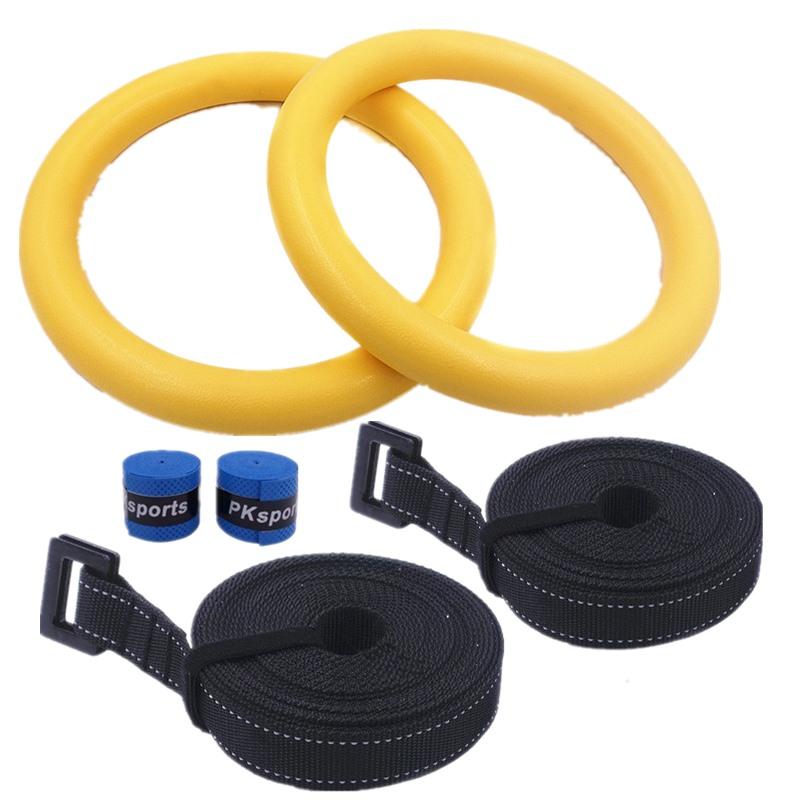 Профессиональное гимнастическое кольцо для тренажерного зала с регулируемым ремнем для тренировки в домашнем тренажерном зале Crossfit, силовая тренировка мышц