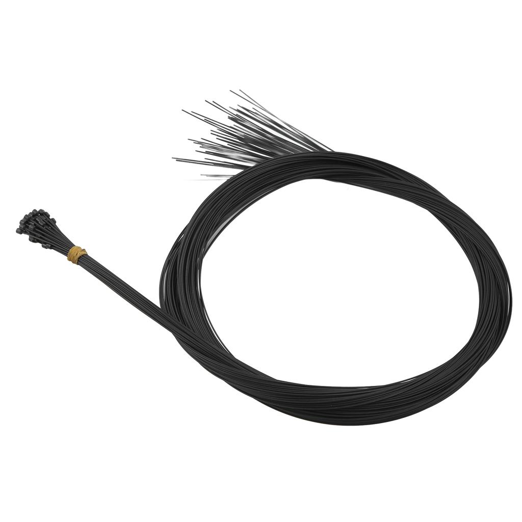 BOLANY 50pcs set Mountain Bike Derailleur Line with Roller Deformation Resistance Bicycle Brake Cable