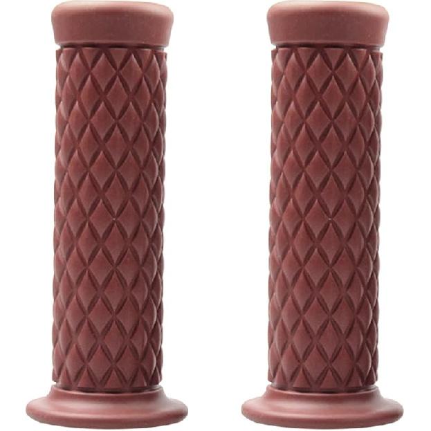 Мотоциклетные ручки, Нескользящая резиновая рукоятка для рулей 7/8" 22 мм/24 мм, Винтажная мотоциклетная ручка газа, Рукоятка руля для комфорта рук, Универсальная для