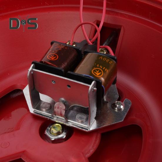 Manual Call Point Alarm Strike Type Electric Bell 100dB Loud Volume Design Easy Installation Compact Internal Strike Alarm Bell