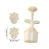 Traditional Pastry Mold Mooncake Molds Plastic Dessert Moulds Spring Festival Character Mold Suitable for Festive Treats