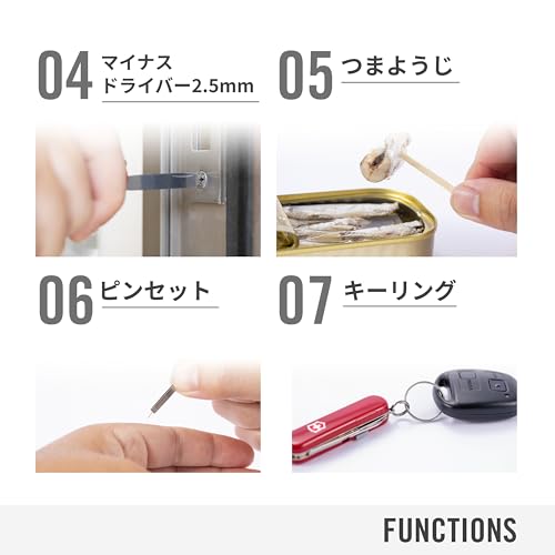 VICTORINOX Classic SD Swiss Army Knife Multi-Tool 7 Function Compact 0.6223.T31G