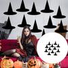 12Pcs Halloweens Party Hanging Decorations Classical Paper Artwork For Indoors Outdoor Eerie Atmosphere Setups