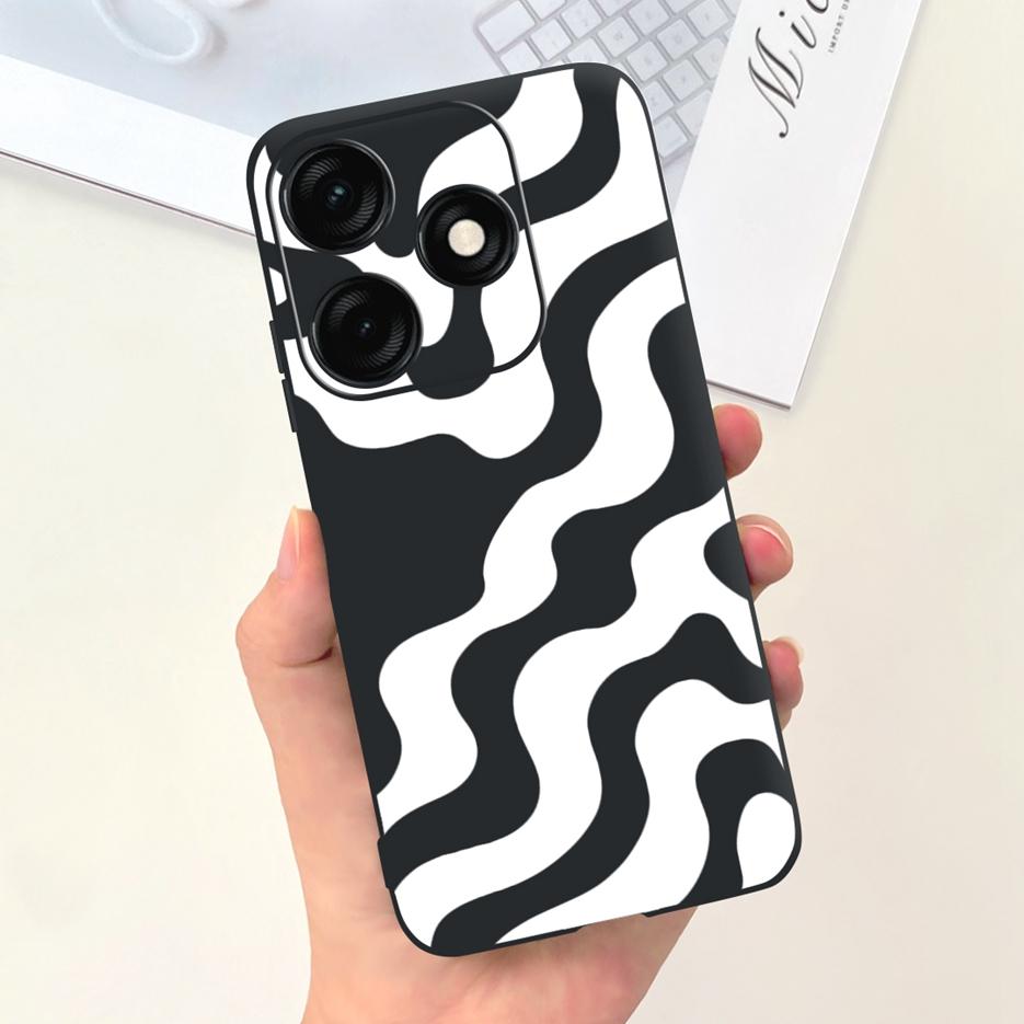 Чехол для Tecno Spark 20C BG7n Милый мультяшный динозавр Мягкий силиконовый чехол для телефона Для Tecno Spark 20 Pro Spark20 C Чехол-бампер