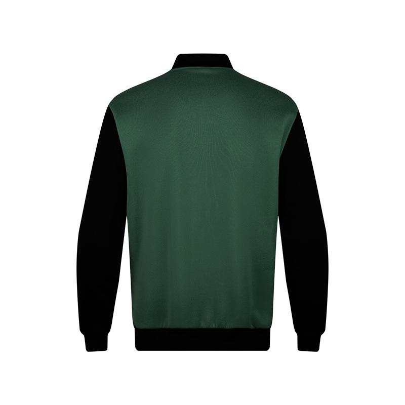 Весенняя вязаная куртка-косуха с принтом и цветовой блокировкой для мужчин, для активного отдыха и спорта.