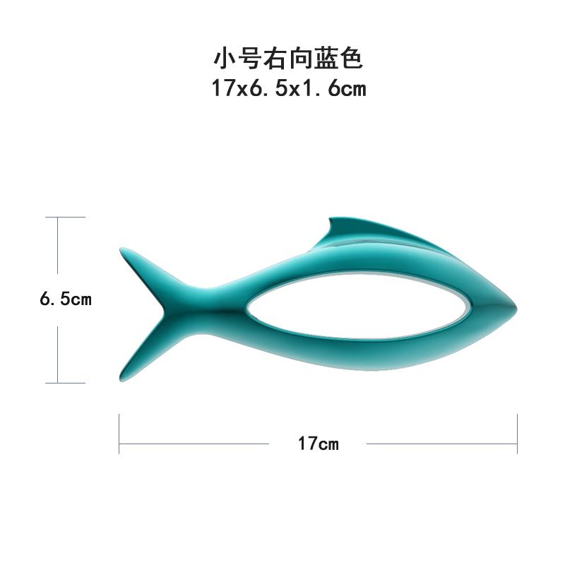 Настенный декор Креативное пластиковое гальваническое покрытие 3D Рыба Украшение для дома Гостиная Фон для дивана Настенное украшение Подвесной декор