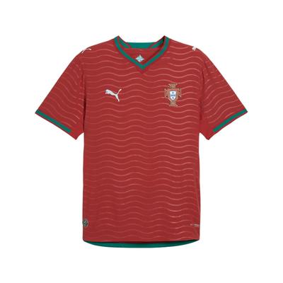 Puma Португалия 2026 Аутентичная домашняя футболка 'Клубный Красный Зеленый Лагунный' Мужская 783276-01