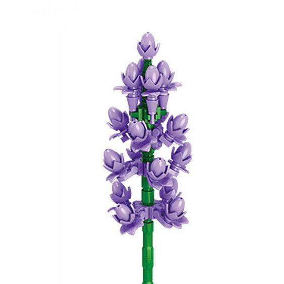Flower Model Eternal Bouquet Building Blocks Creative Home Desk Plant Decoration Assemble Bricks Educational Toy Girl Kids Gifts