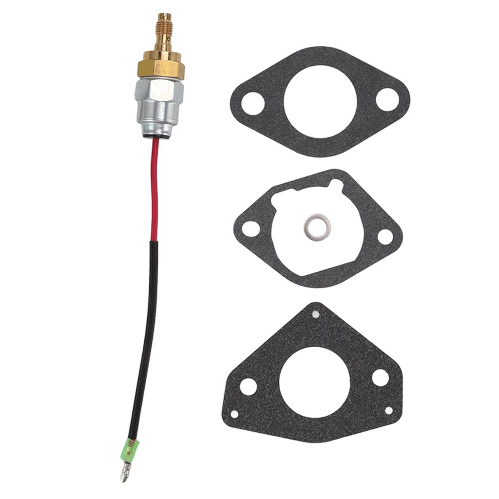 Carburetor Fuel Solenoid Replacement 24 757 45 S With Gaskets For Kohler Command And Courage Engines