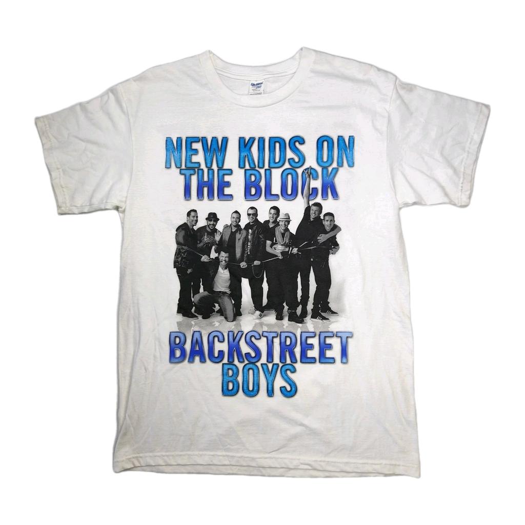 New Kids On The Block Backstreet Boys T-shirt Large NKOTB 2012 AUS Tour Merch