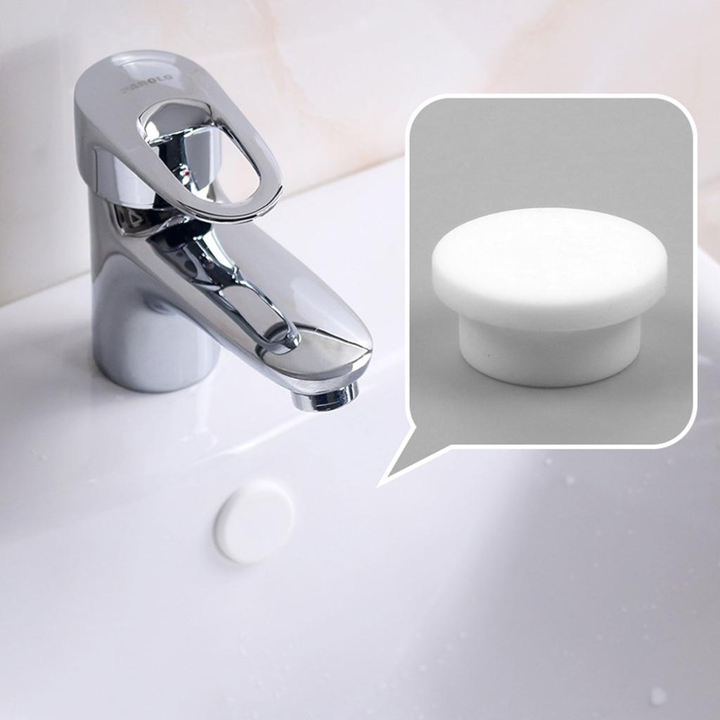 10Pcs Sink Overflow Hole Cover Bathroom Rubber Wash Basin Overflow Rings Kitchen Sink Washbasin Drain Seal Stopper