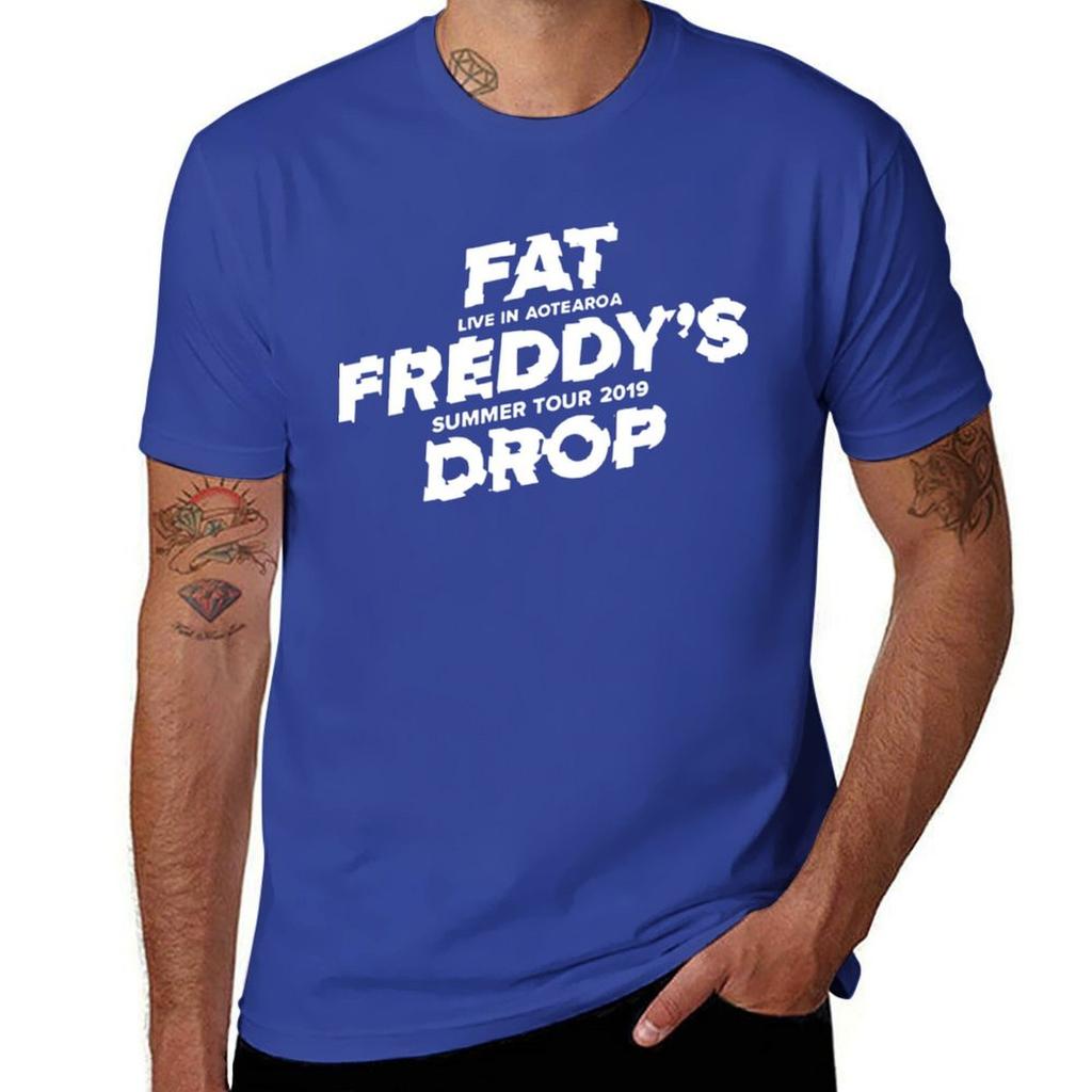 Fat Freddy&x27;s Drop Aotearoa Summer Tour 2019 Essential . T-Shirt boys animal print quick-drying plain white t shirts men