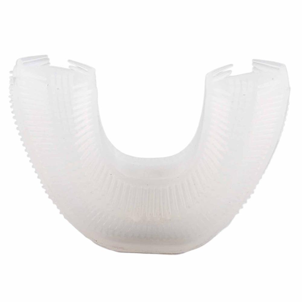 Silicone U-Shaped Toothbrush Head Waterproof Electric Toothbrush Head Travel