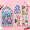 Магнитные куклы для переодевания с милыми сменными нарядами. Игрушка для любителей моды, детей, школьников, дошкольников. Для вечеринки, дома.