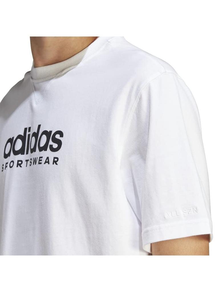 Adidas Short Sleeve All SZN Graphic ECR41 White S T-Shirt Men's (IC9821)