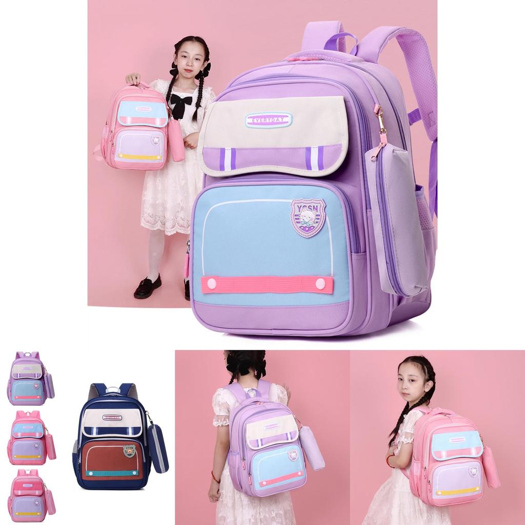 Trendy And Breathable Children's Backpack For School Use In Multiple Color Combinations