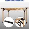 Pavilion Support Frame  Rod Set – Wooden Column  Braces for Gazebo, Pergola & Outdoor Structure Reinforcement