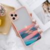 Чехол для телефона Акварельная живопись для IPhone 17 16 15 13 12 11 14 Pro Max X XS XR Max Акварель Морские волны Ударопрочные чехлы