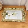 Makeup Mirror Decorative Tray Jewelry Organizer Tabletop Serving