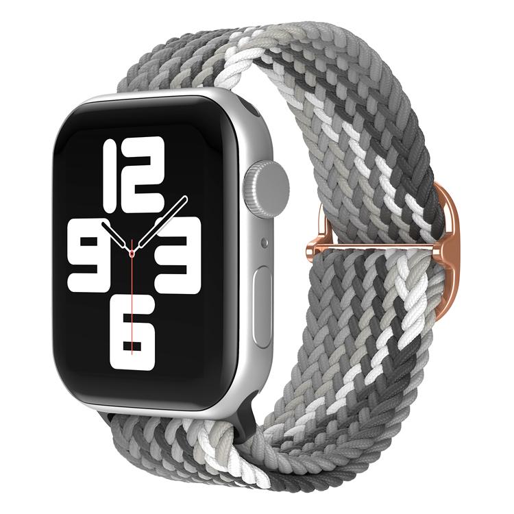 Плетеная петля Solo для Apple Watch Band 44 мм, 40 мм, 45 мм, 41 мм, 49 мм, 42 мм, 38 мм, эластичный браслет IWatch Series 7, 3 SE, 6, 8, ультра-ремешок для ремешка для наручных часов