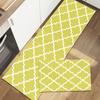 Kitchen Floor Mat Simple Modern Black and White Grid Absorbent Oil Absorption Household Wear-resistant Anti-slip Mat Diatom Mud Foot Mat