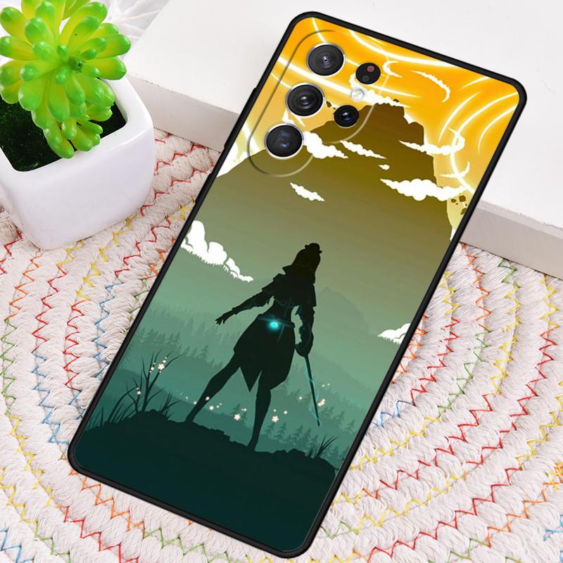 Силиконовый чехол для телефона Genshin Impact для Samsung Galaxy note 10 pro S26 S25 S24 S23 S22 S21 Plus S25Ultra Чехол Capa