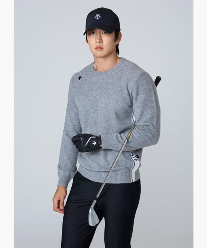 DESCENTE GOLF Men'S Cashmere Round Sweater (Dq31Mfkp94)