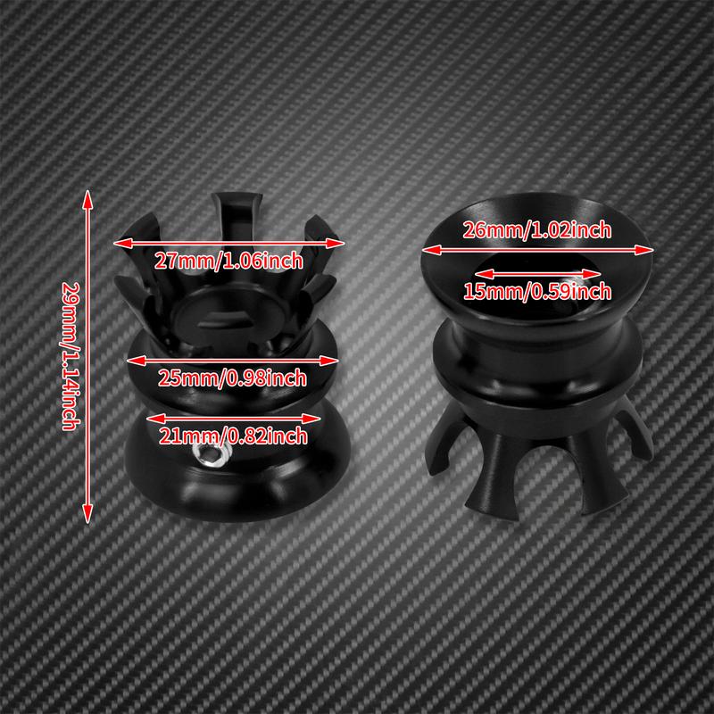 Motorcycle Spark Plug Head Bolt Cover Screws Nut Caps For Harley Sportster XL 883 Softail Dyna Twin Cam Evo 4PCS Engine Covers