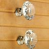 Clear Crystal Handle Door Knob for Home Drawer Cabinet Furniture Handles Cut Glass