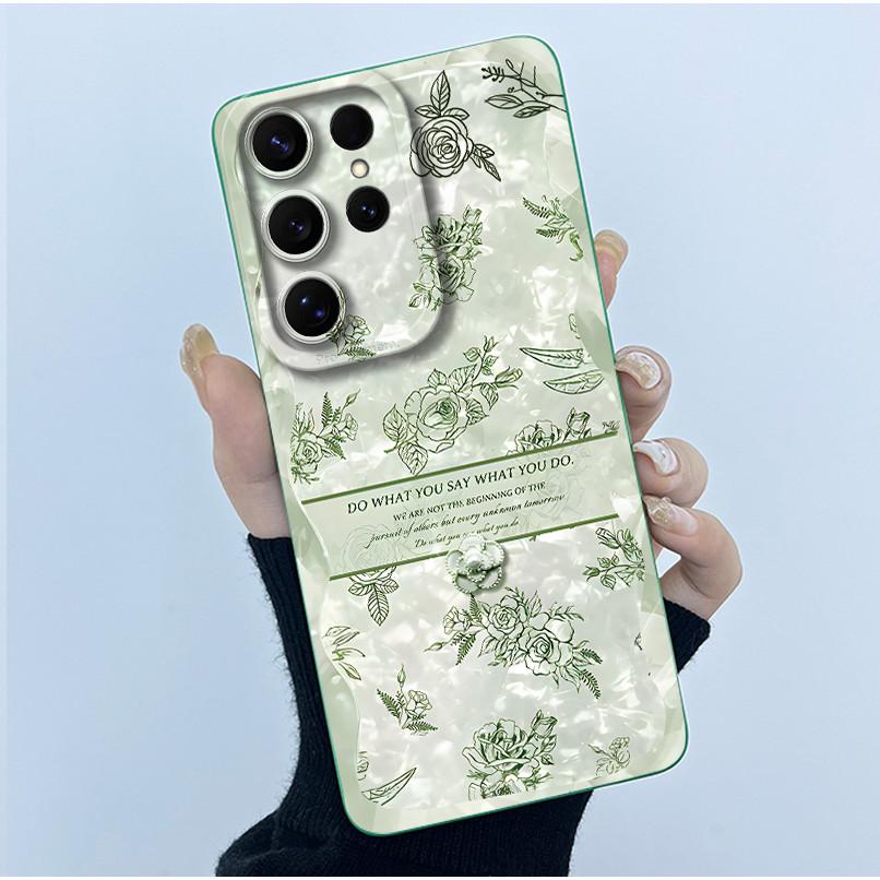 For Samsung Galaxy S26 Ultra Case Samsung Galaxy S26 Plus S26 Ultra Cover Bumper Oil Painting Flower Shockproof Silicone Cases