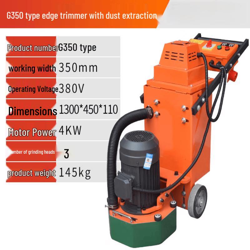 Aokewen G350 Dust-Collecting Floor Grinder and Edge Trimmer