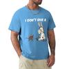Футболка мужская винтажная I Dont Give A Rats Ass Gift, летняя хлопковая футболка унисекс с коротким рукавом и круглым вырезом, новая