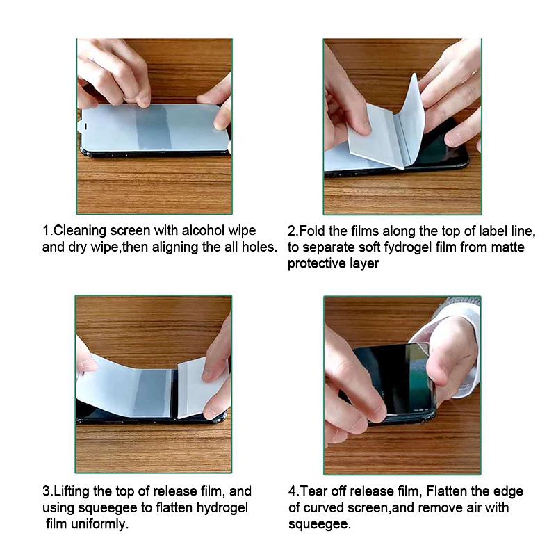 3Pcs Hydrogel Film For Samsung A54 A55 A05 A15 A35 A34 A24 S24 Ultra S23 Screen Protector For iPhone 11 13 15 Pro Max Xiaomi Redmi 12 13 13C Note13 12