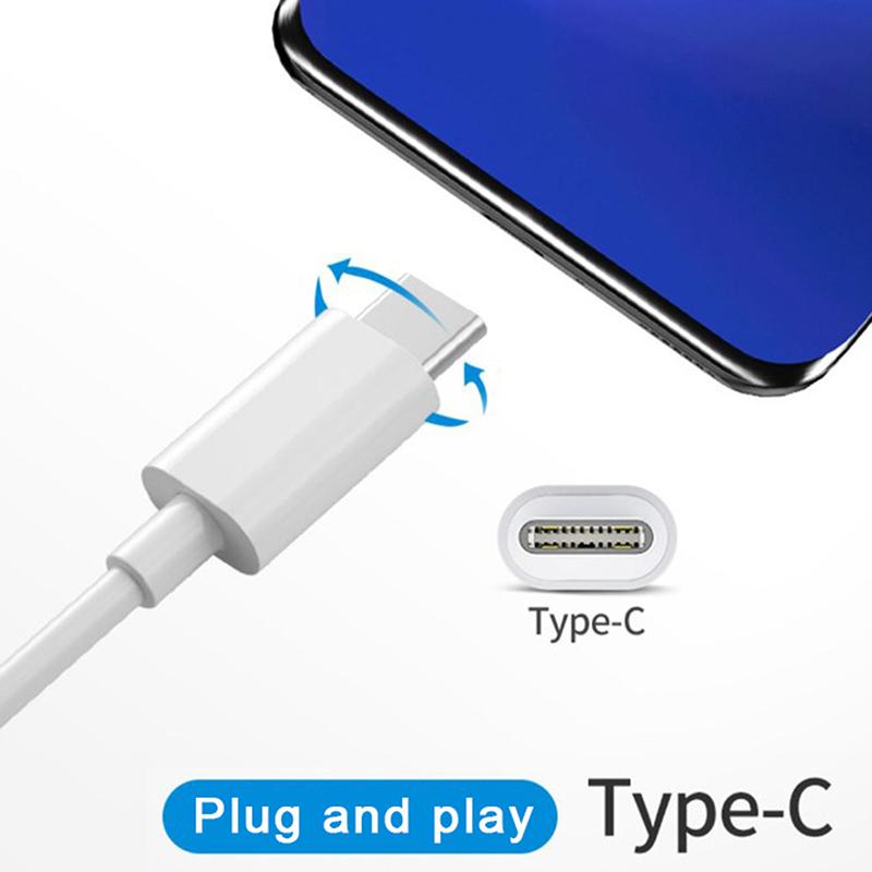 Type C To 3.5Mm Aux Adapter Type-C 3.5 Jack Audio Cable For Phone Headphone Converter