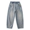 Детские джинсы Весенние корейские свободные брюки Повседневные брюки для мальчиков Весенне-осенние стили