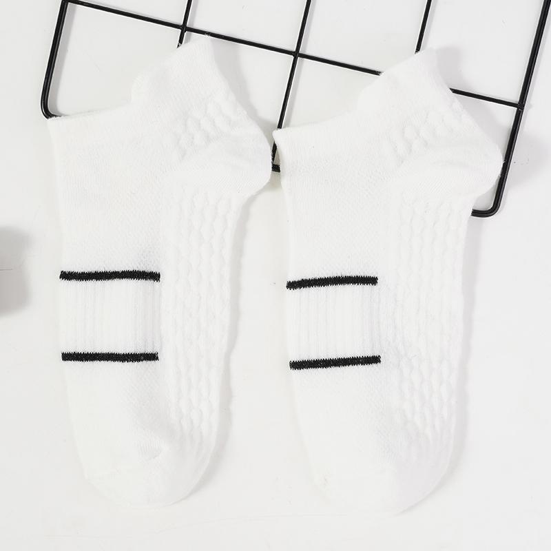 Women Sport Socks Casual Towel Bottom Polyester Cotton Towel Bottom Absorbing Breathable Socks