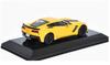 Модель-копия Corvette 1/43 CORVETTE Z06 2017 (желтый) с чехлом [Параллельный импорт]