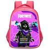 Мультяшный рюкзак для школьников FORTNITE, двойные карманы на молнии, легкий прочный 16-дюймовый детский рюкзак, для мальчиков и девочек от 6 до 12 лет