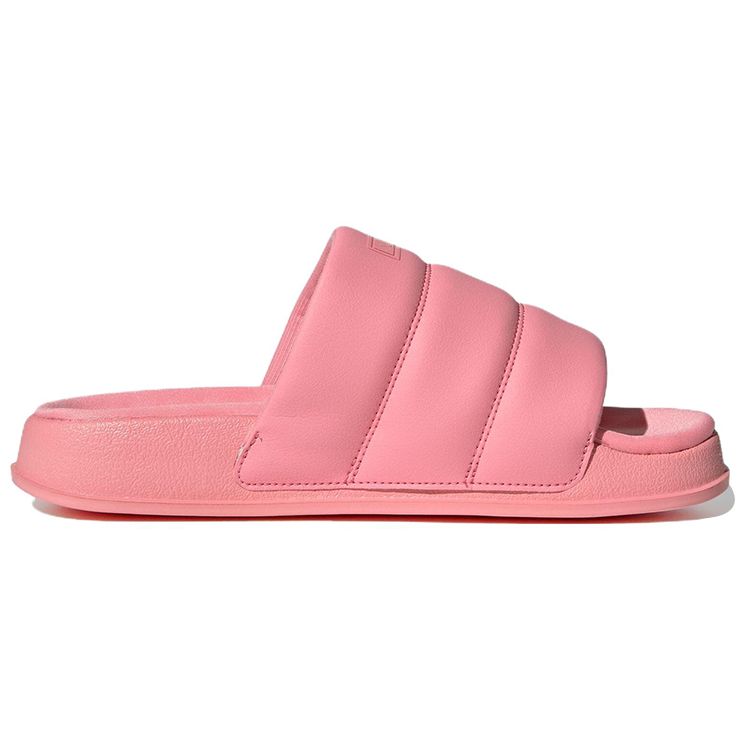 adidas Шлепанцы Adilette Essential Super Pop Женские Кроссовки Розовые HQ2055