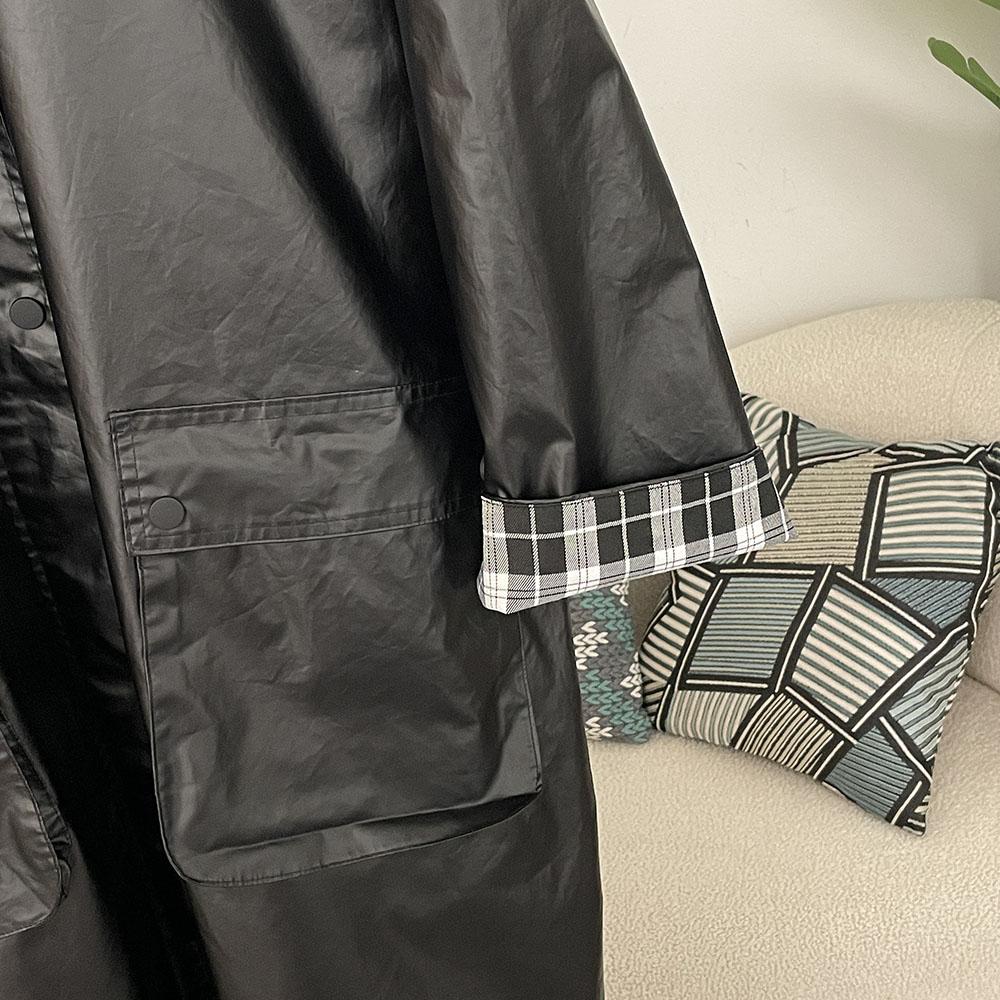 OFTBUY Длинная женская винтажная свободная короткая куртка из искусственной кожи с поясом, мотоциклетная куртка, женская на молнии, ретро-байкерское пальто, верхняя одежда, топы