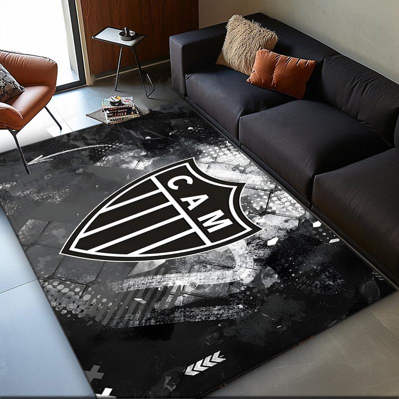 1PC rug Brugge Emblem Design Carpet, Chair Rug,Area Rug for Office Bedroom living rooms bedroom, Doormat decor Christmas fan gifts