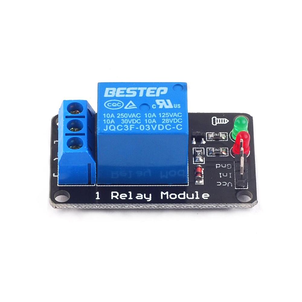 3V 1/2/4 Channel Relay Module Low Level Triggered Luminous Relay Output Relay Module Adopts 8550 Transistor Driving Ability