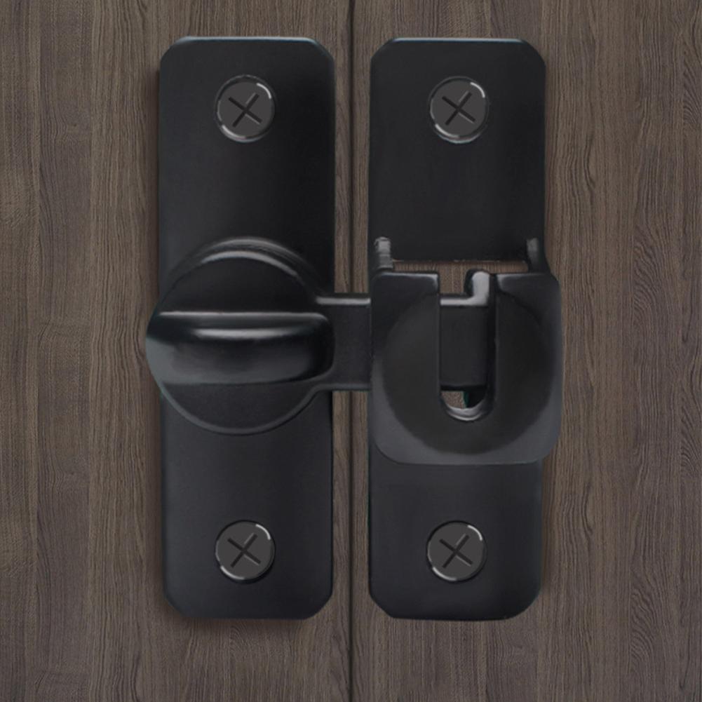 Toughened Zinc Alloy Sliding Door Lock A Reliable Choice with a Flexible 90/180 Degree Mechanism for Safety at Home