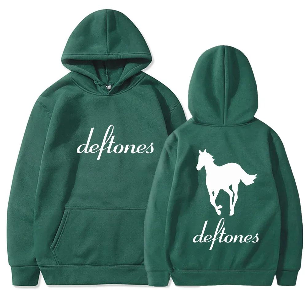 Новый осенне-зимний модный бренд Deftones худи мужская мода с длинным рукавом женский повседневный уличный пуловер в стиле Харадзюку