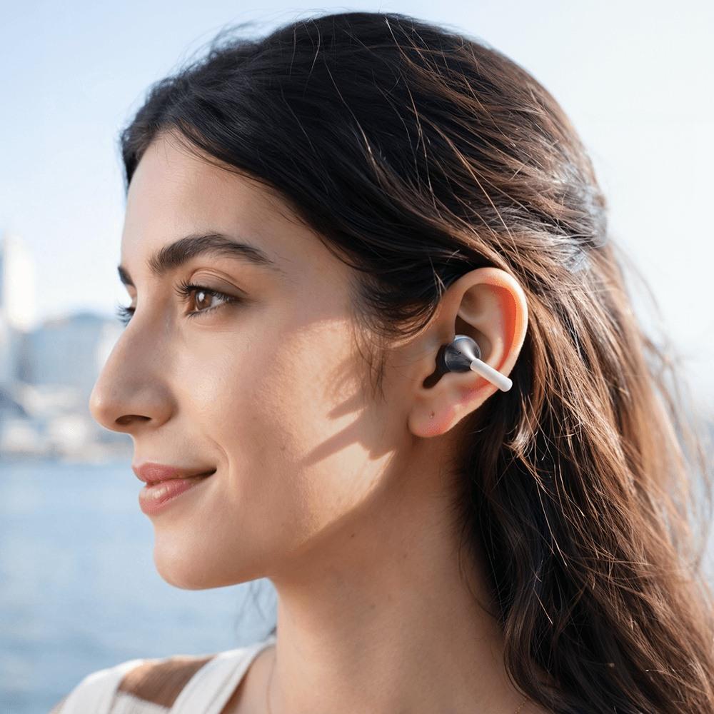 Tronsmart OpenFly Clip 2 – Наушники с открытым дизайном Hi-Res LDAC, Надежное крепление-клипса, 32 часа воспроизведения, Влагозащищенная конструкция для активного образа жизни