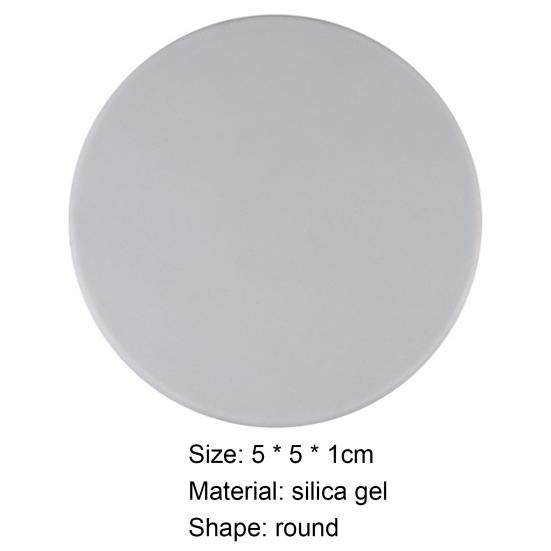 4 шт. амортизирующие силиконовые дверные ручки, бамперы для предотвращения столкновений, круглые однотонные самоклеющиеся дверные ограничители для дома