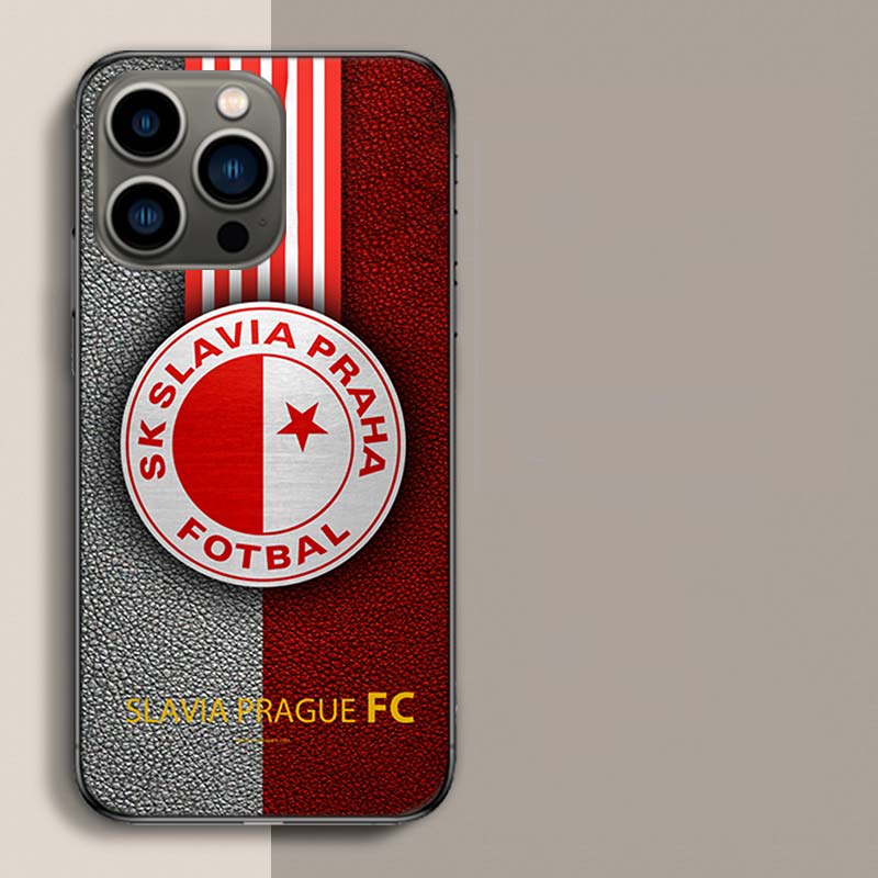 Чехол для телефона SK Slavia Praha Чехия для Apple iPhone 16E 16 17 Pro Max Air 15 Pro 14 Plus 12 13 Mini Милый Fu